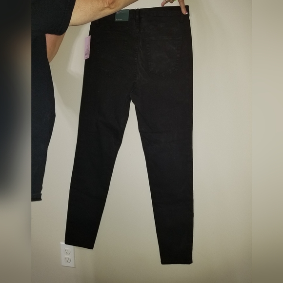 Wild Fable Ripped Black Highest Rise Skinny Jeans - Picture 3 of 6